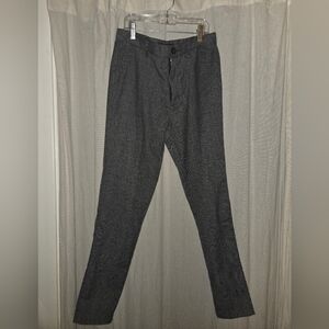 Disturbia Women's Charcoal Checkered Pants